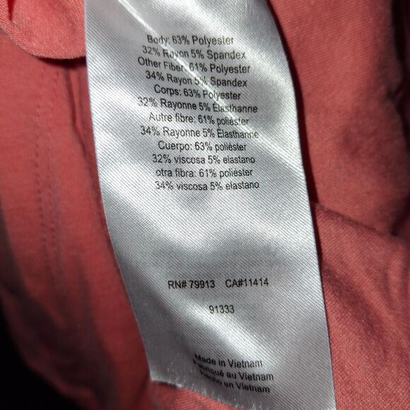 Motherhood Maternity Nursing Orange White Tulip Style Short Sleeve Tshirt Size M - Picture 10 of 10